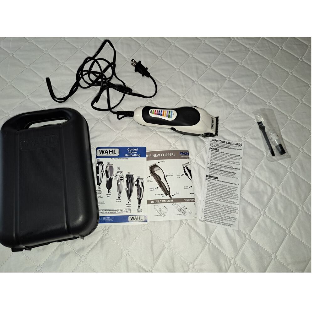 Wahl Color Pro Plus Corded Electric Hair Clipper Set